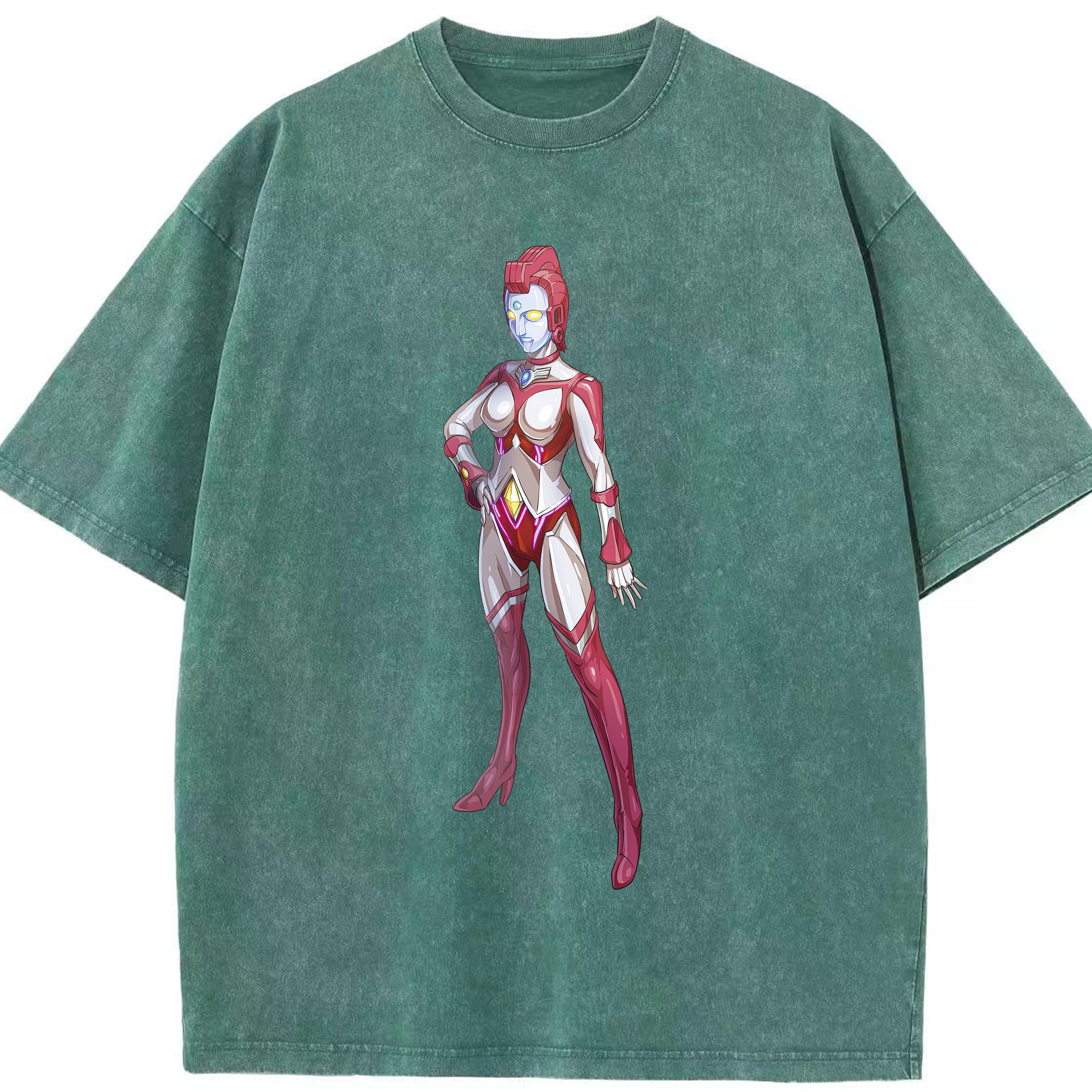 （画像用） ウルトラマン Ultraman 綿100% ヴィンテージ風 半袖Tシャツ（フロントプリント）